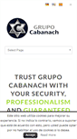 Mobile Screenshot of grupocabanach.com