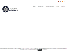 Tablet Screenshot of grupocabanach.com
